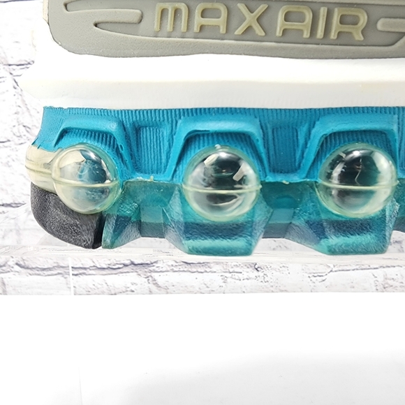 NIKE AIR MAX ELITE 2002 – Vintage NIB, running shoes, grey/blue/turq, size  10 - Picture 9 of 17